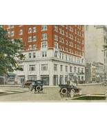c1920 Hotel Miami Dayton Ohio Vintage Postcard Inn Sign Cars Flag Street... - £13.59 GBP