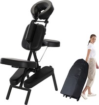 Master Massage Apollo Portable Massage Chair In Black - £318.32 GBP