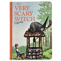 The Very Scary Witch by Barbara Hazen Vintage Childrens Board Book Kids Classic