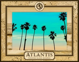 Atlantis Paradise Island Bahamas Laser Engraved Wood Picture Frame (3 x 5)  - $25.99