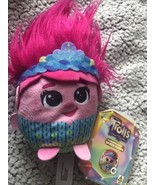 Mattel Trolls Band Together Hairmony Mixers  Queen Poppy 6&quot; Singing Plus... - $10.83
