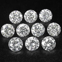 0.80 MM Pour 2.30 MM Naturel Certifié Blanc Desseré Diamant pour Bijoux Réglage - £9.91 GBP+