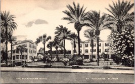 Florida, FL, ST Augustine, Buckingham Hotel 1947 Postcard Nostalgia a2 - £17.70 GBP