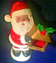 Vintage Delta Santa Claus 9&quot; Figurine Statue Christmas Decor Made in Japan - £37.25 GBP