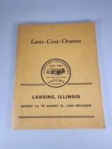 Lans-Cent-Orama Lansing Centennial 1854-1954 Local History Cook County I... - $24.74