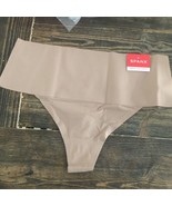 NWT Spanx Everyday Shaping Thong Panties SZ XL Cafe Au Lait - €10,30 EUR
