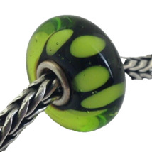 Authentic Trollbeads Green Shade Glass Bead Charm, 61319 - £18.57 GBP