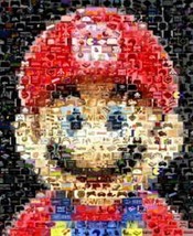 Amazing Mario Nintendo Video Game Montage super print - £9.20 GBP