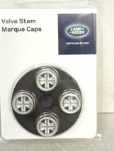 New OEM Genuine Land Rover British Flag Valve Stem Cap Set VPLRW0153 Union jack - $32.67