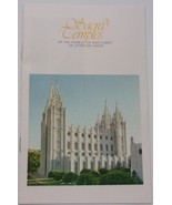 Vintage Sacred Temples Of The Later Day Saints Brochure 1984 - $3.99
