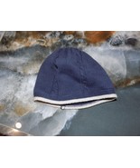 JANIE AND JACK LAYETTE NAVY BLUE/GRAY BEANIE HAT SIZE 3/6 MONTHS NWOT - €13,21 EUR
