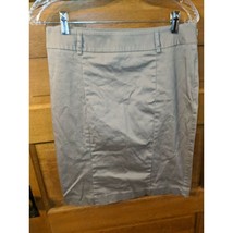APT 9 Khaki Modest Skirt Size 4 Pencil Tan Womens - £11.69 GBP