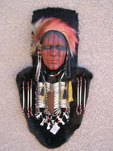 Native American Made SHAWNEE MEDICINE MAN Spirit Mask by Creek Indian La... - $1,242.45