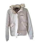 Element Cream Colored Winter Jacket with Detachable Hood - £13.64 GBP