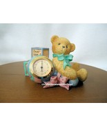 Cherished Teddies Clock Once Upon A Time Baby 2001  #789887  NIB - £28.00 GBP