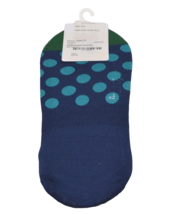 Paul Smith Men&#39;s  Blue Dots Cotton Low Cut No Show Socks Italy One Size - $23.18