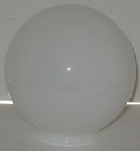 Vintage White Case Glass Globe Lamp Light Shade - $18.81