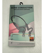 Bone Conduction Bluetooth Headphones Wireless Outdoor Sport Headset Earbuds - $255.35 MXN