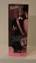 2001 Class of 2002 Barbie Special Edition Black Dress Pink Sash NIB - $24.70