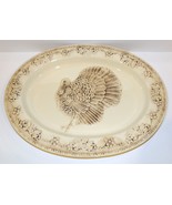 LOVELY JOHNSON BROTHERS THE FRIENDLY VILLAGE 18 1/4&quot; THANKSGIVING TURKEY... - $100.84 CAD