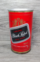 CARLING BLACK LABEL 12 OZ STRAIGHT EDGE STEEL BEER CAN CARLING O&#39; KEEFE ... - £2.89 GBP