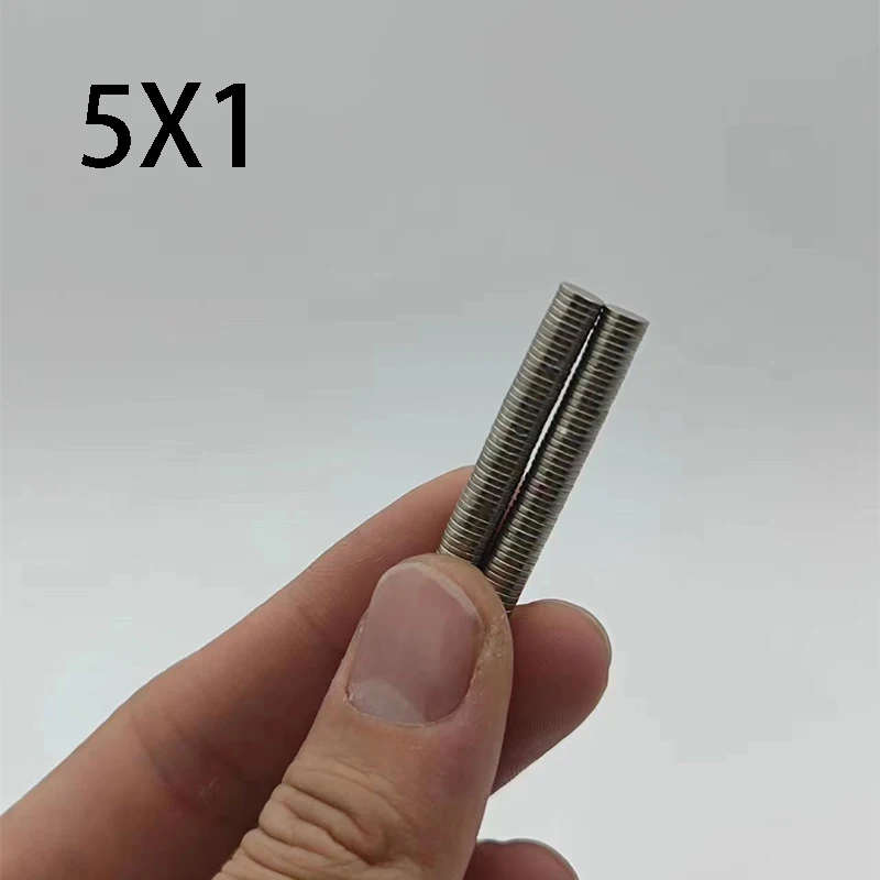 5mm Super Strong Round Disc Blocks Rare Earth Neodymium Magnets Fridge C... - £10.34 GBP+