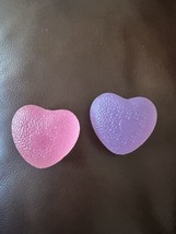 Squishy Rubber Heart Shaped Stress Balls lot of 2 - £6.74 GBP