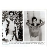 *ALOHA SUMMER (1988) Blaine Kia &amp; Shirtless Don Michael Paul With Surfboard - $27.34 CAD