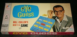 1966 Eye Guess Bill Cullen Nbc Television Tv Game Milton Bradley Memory Matching - £18.86 GBP