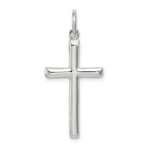 Sterling Silver Cross Charm Jewerly 31mm x 16mm - £14.56 GBP