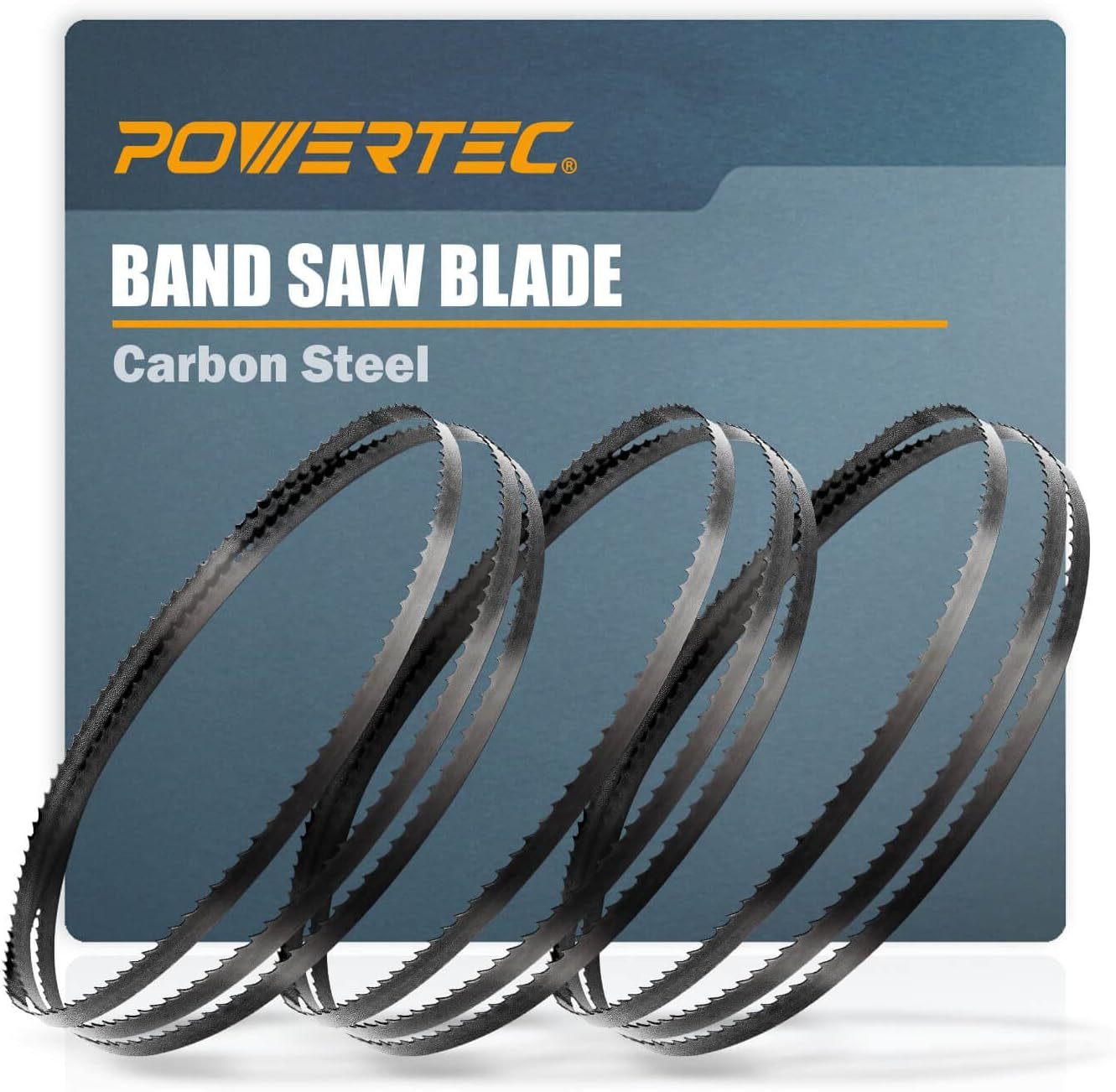 Powertec 59-1/2 Inch Bandsaw Blades, 1/8&quot; X 14 Tpi Band Saw Blades For, ... - $35.92