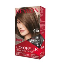 Revlon Color Silk Hair Color with Keratin, No Ammonia 3D color - 4N Medium Brown - £18.59 GBP