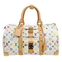 Louis Vuitton Keepall 45 Hand Bag Blanc Monogram Multi Color - £3,185.43 GBP