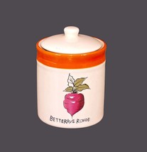 TAG vegetable series Betterave Rouge | Red Beets canister. Vacuum-sealed... - £84.16 GBP