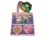 VINTAGE 1983 CABBAGE PATCH KIDS PINK PURPLE TOTE BAG HEART COMB IN PACKA... - $37.05