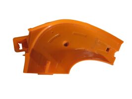 Hot Wheels T-Rex Rampage Garage Orange Curved Track Base Replacement Part - $9.85