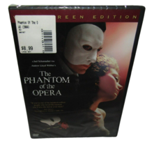 The Phantom of the Opera (DVD) Widescreen Brand New &amp; Sealed 2005 PG-13 Movie - £6.99 GBP