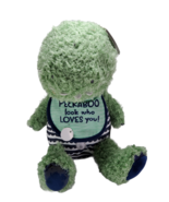 Hallmark Recordable PeekABoo Pals Green &amp; Blue Dinosaur Stuffed Animal P... - €21,12 EUR