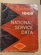 Advance 1968 National Service Data Repair Manual GM Chrysler Ford AMC Rambler - £14.71 GBP