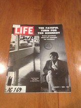 LIFE Magazine August 1 1969 issue Ted Kennedy car accident Edward Ed - $12.61