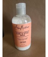 Shea Moisture Coconut  Hibiscus Curl &amp; Style Milk 8oz Moisturize Curl De... - $7.69