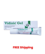 (10g) Vidisic Gel Lacrimal Fluid In Dry Eye Ophthalmic Gel Refreshing - $355.48 MXN