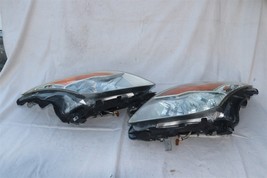 08-09 Nissan Altima 3.5 Coupe Xenon Headlight Head Light Lamps Set L&R POLISHED image 12