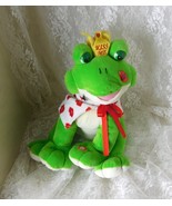 Snuggie Kiss Me Frog Prince Plush Toy - 10&quot; Sitting - Soft, Cute, Clean ... - £7.52 GBP