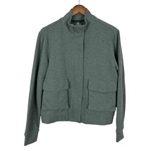 Calia By Carrie Underwood Jacket Womens Large Green Journey Cargo Full Zip Snap - £30.98 GBP