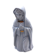 Porcelain Nativity Mary Figurine Replacement Piece Figurine Light Blue G... - €39,70 EUR