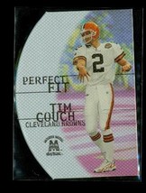 1999 Skybox Molten Metal Perfect Fit Gold Tim Couch 9PF Rookie Cleveland Browns - £2.31 GBP