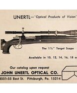 1968 John Unertl Optical Co Pittsburgh Pennsylvania Advertisement Huntin... - €17,06 EUR