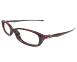 Vintage Oakley Gafas Monturas Soft Top 2.0 Cereza En Top Rojo Gris 48-17... - $60.41