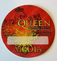 Queen Backstage Pass American Tour Paul Rodgers Original &#39;06 Hard Rock Music Red - £14.92 GBP